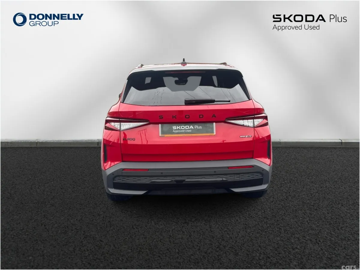 Skoda Elroq SUV, Electric, 2026, Red