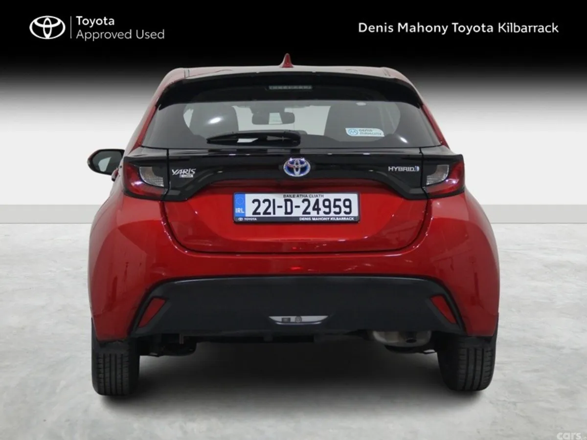 Toyota Yaris Hatchback, Petrol Hybrid, 2022, Red