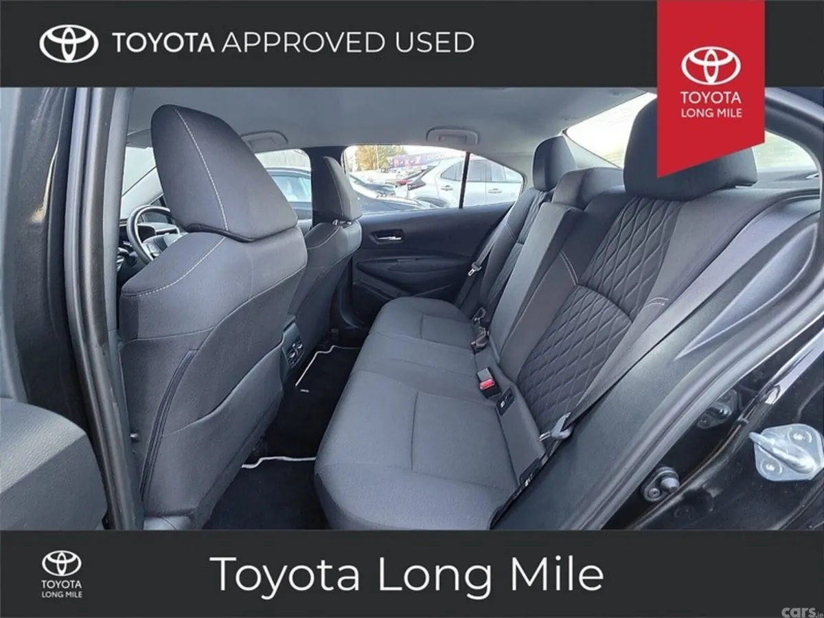 Toyota Corolla Saloon, Petrol Hybrid, 2021, Black