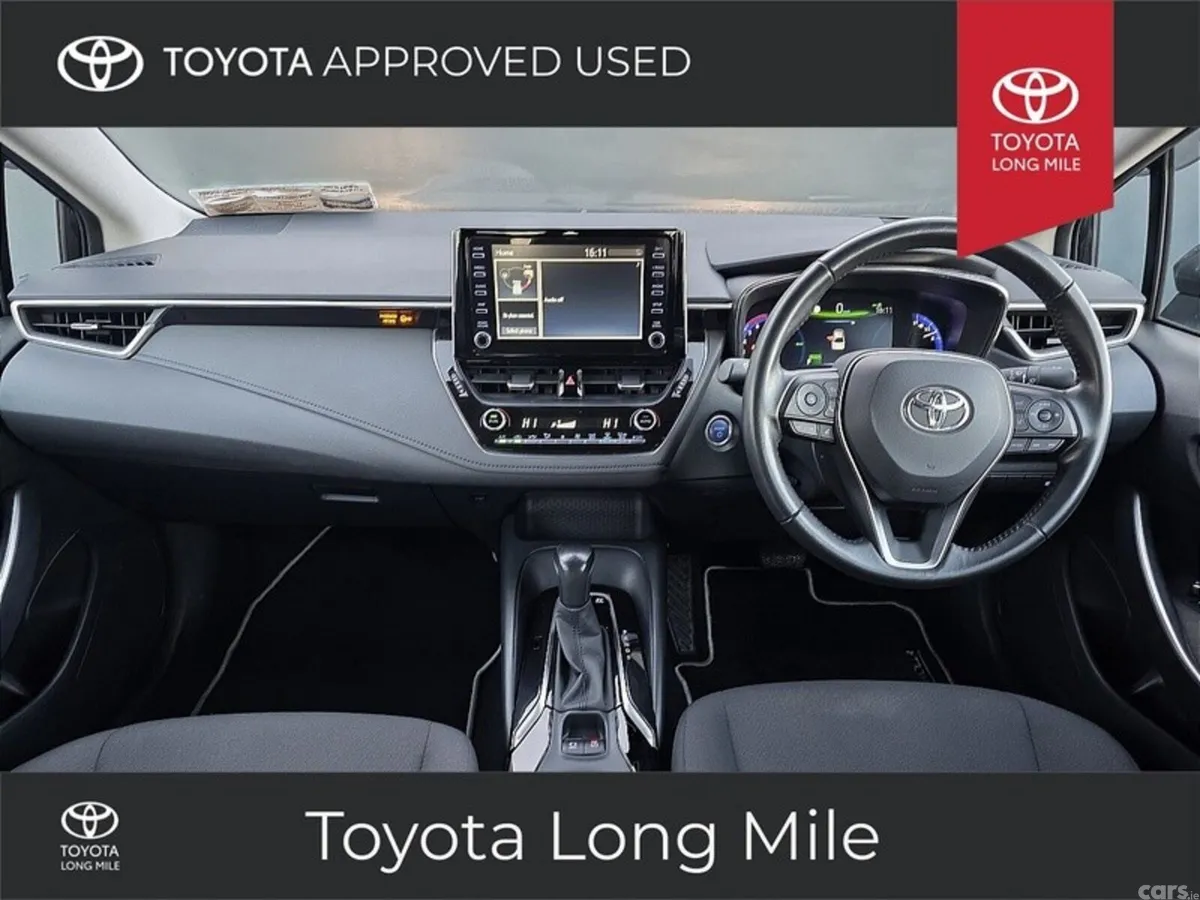 Toyota Corolla Saloon, Petrol Hybrid, 2021, Black