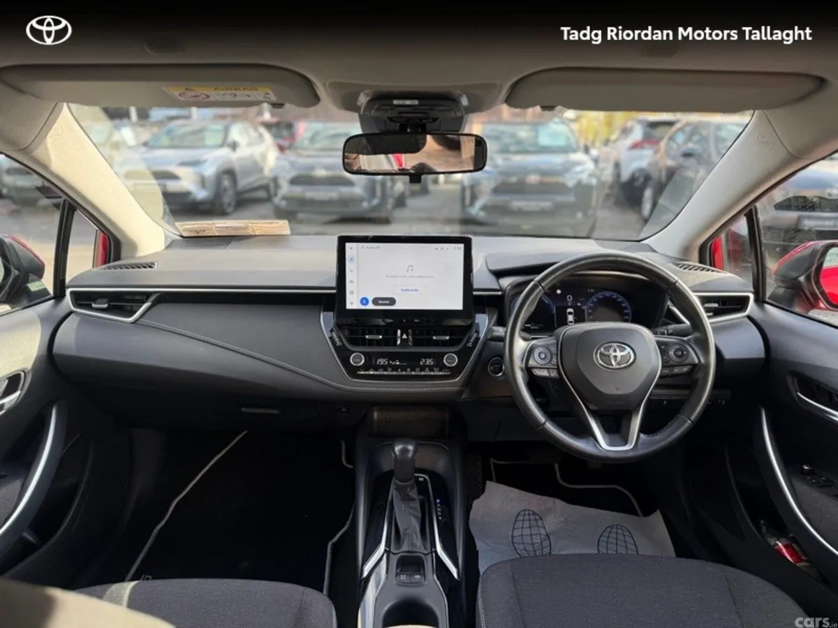 Toyota Corolla Saloon, Petrol Hybrid, 2023, Red