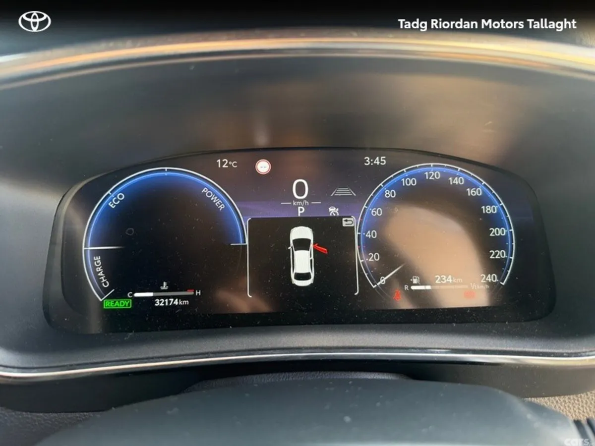 Toyota Corolla Saloon, Petrol Hybrid, 2023, Red