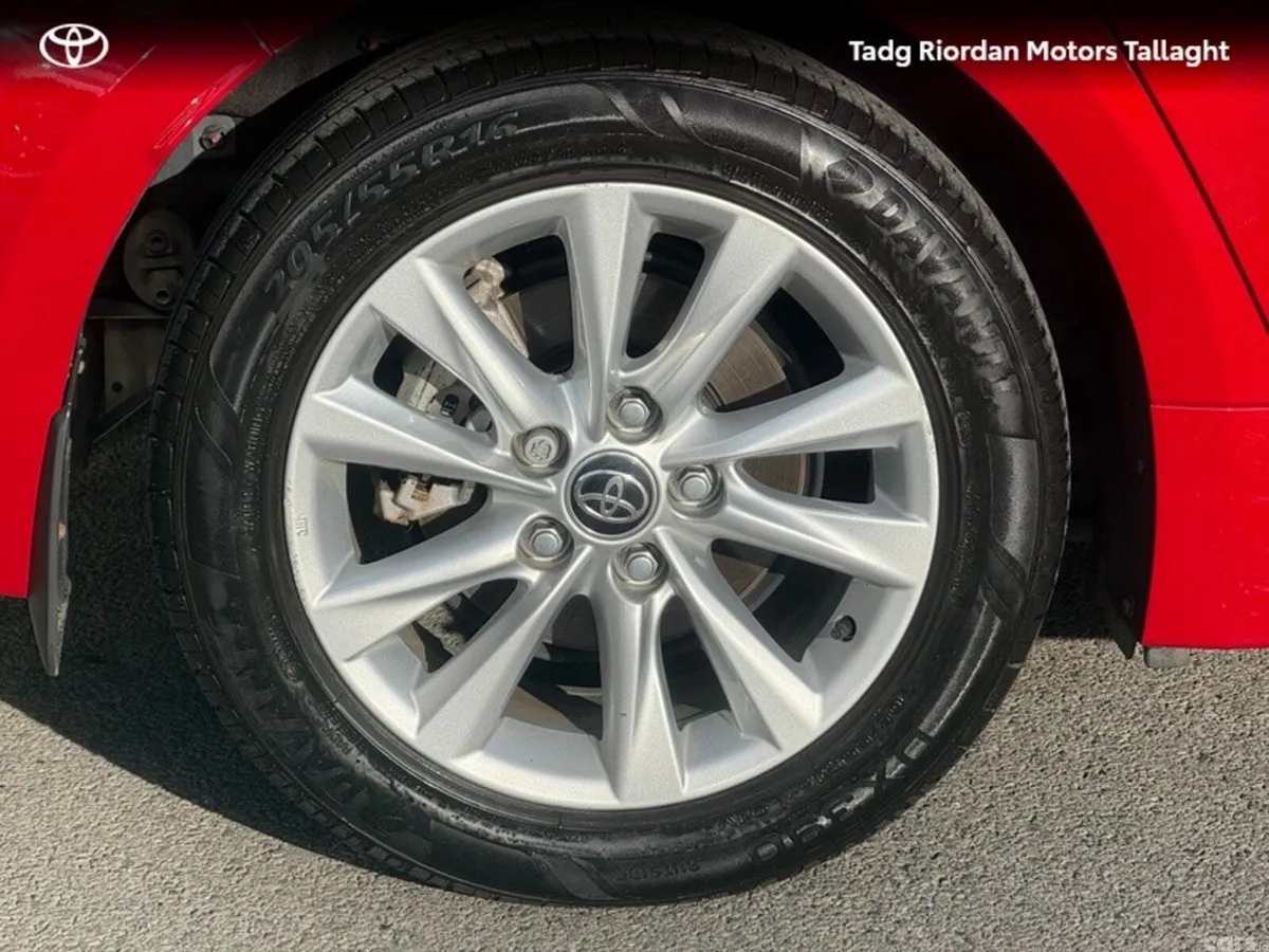 Toyota Corolla Saloon, Petrol Hybrid, 2023, Red