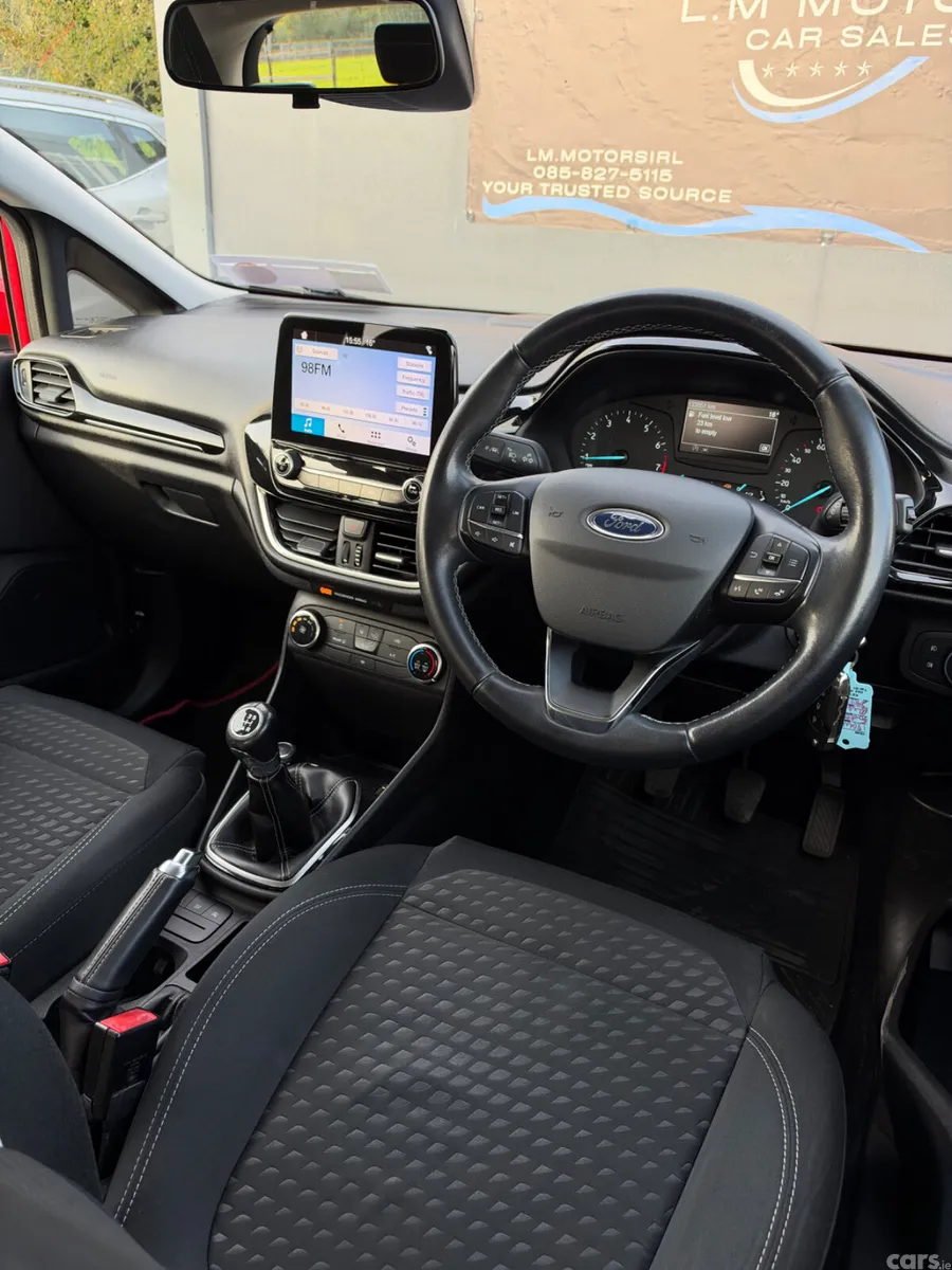 Ford Fiesta Hatchback, Petrol, 2018, Red
