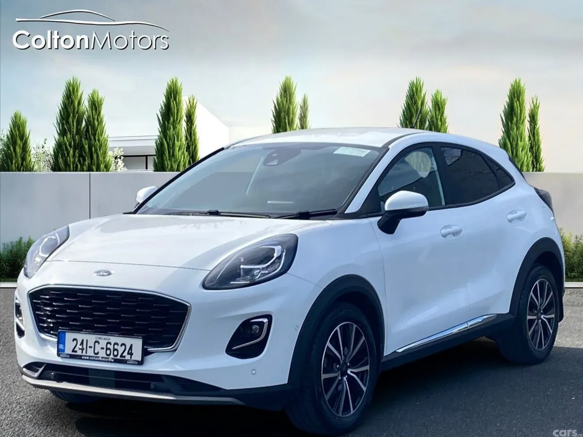 Ford Puma SUV, Petrol Hybrid, 2024, White