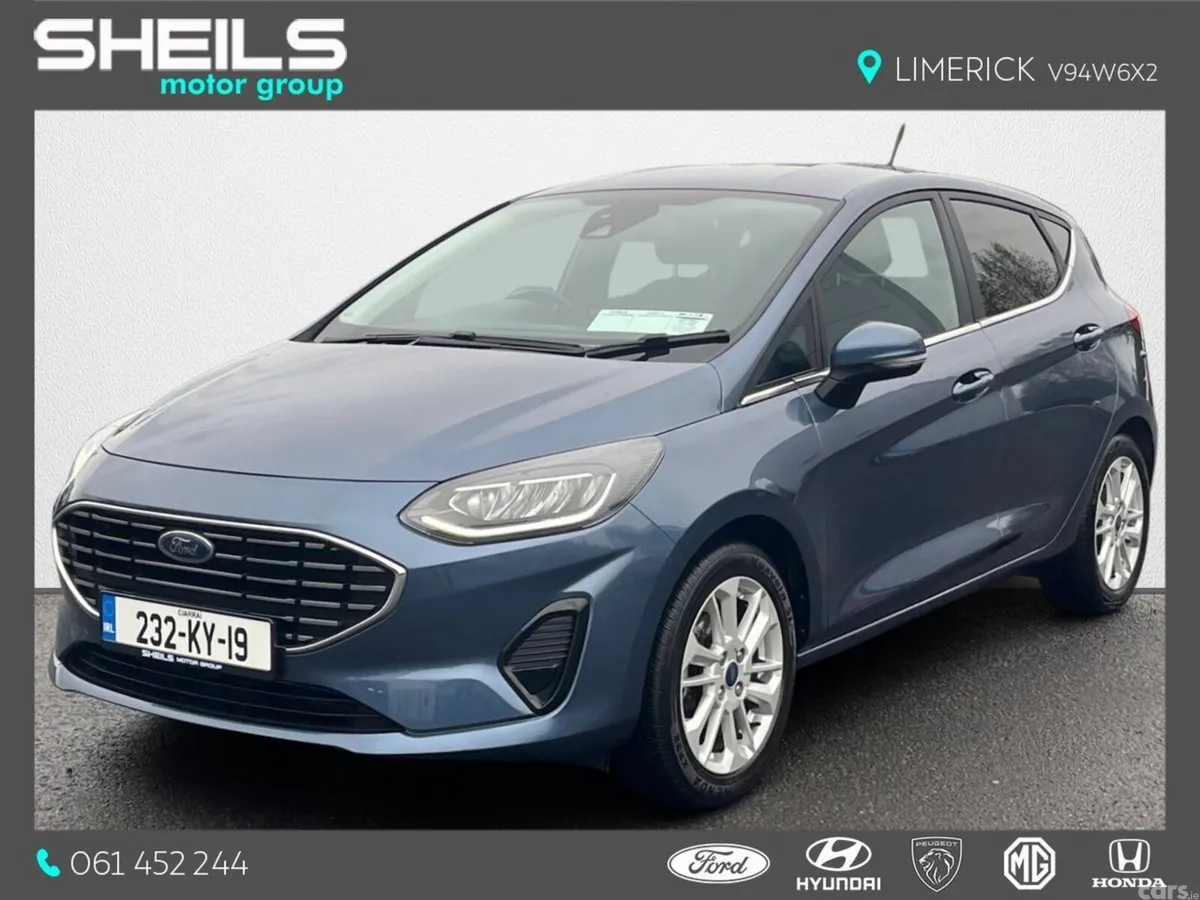 Ford Fiesta Hatchback, Petrol, 2023, Blue