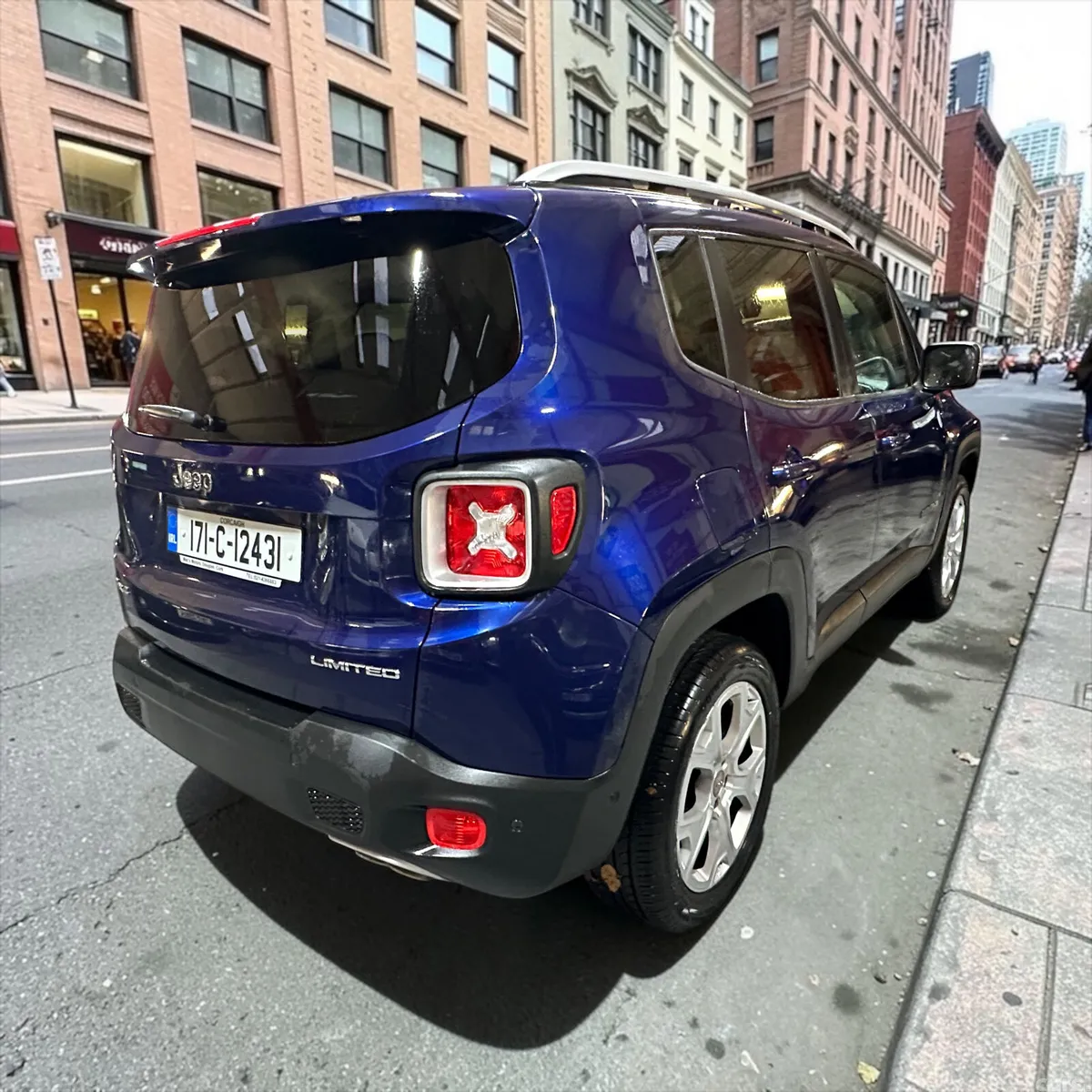 Jeep Renegade SUV, Diesel, 2017, Blue