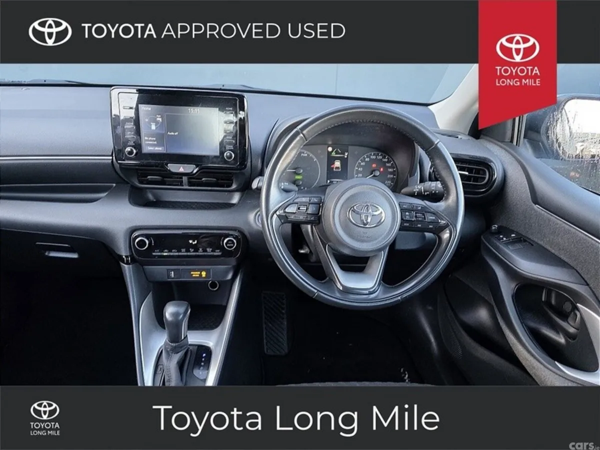 Toyota Yaris Hatchback, Petrol Hybrid, 2021, Red