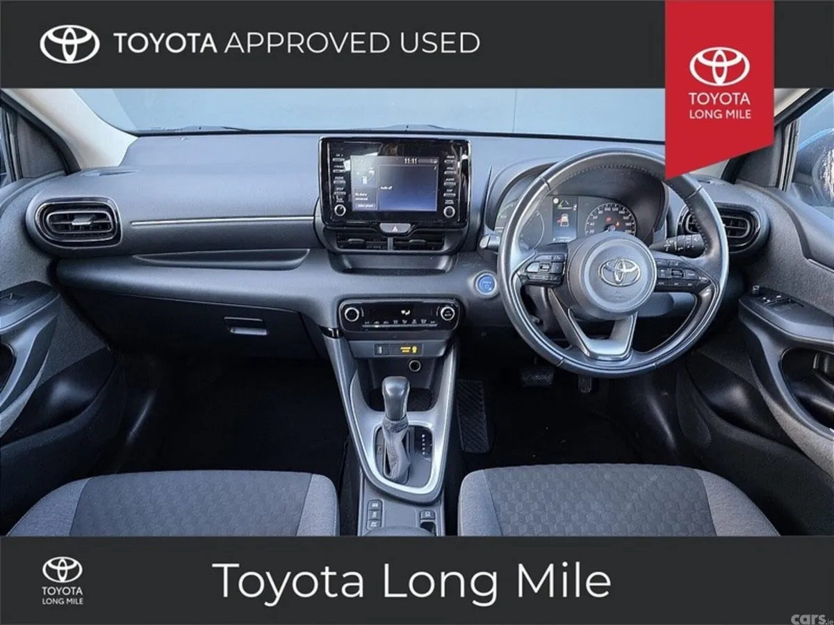 Toyota Yaris Hatchback, Petrol Hybrid, 2021, Red