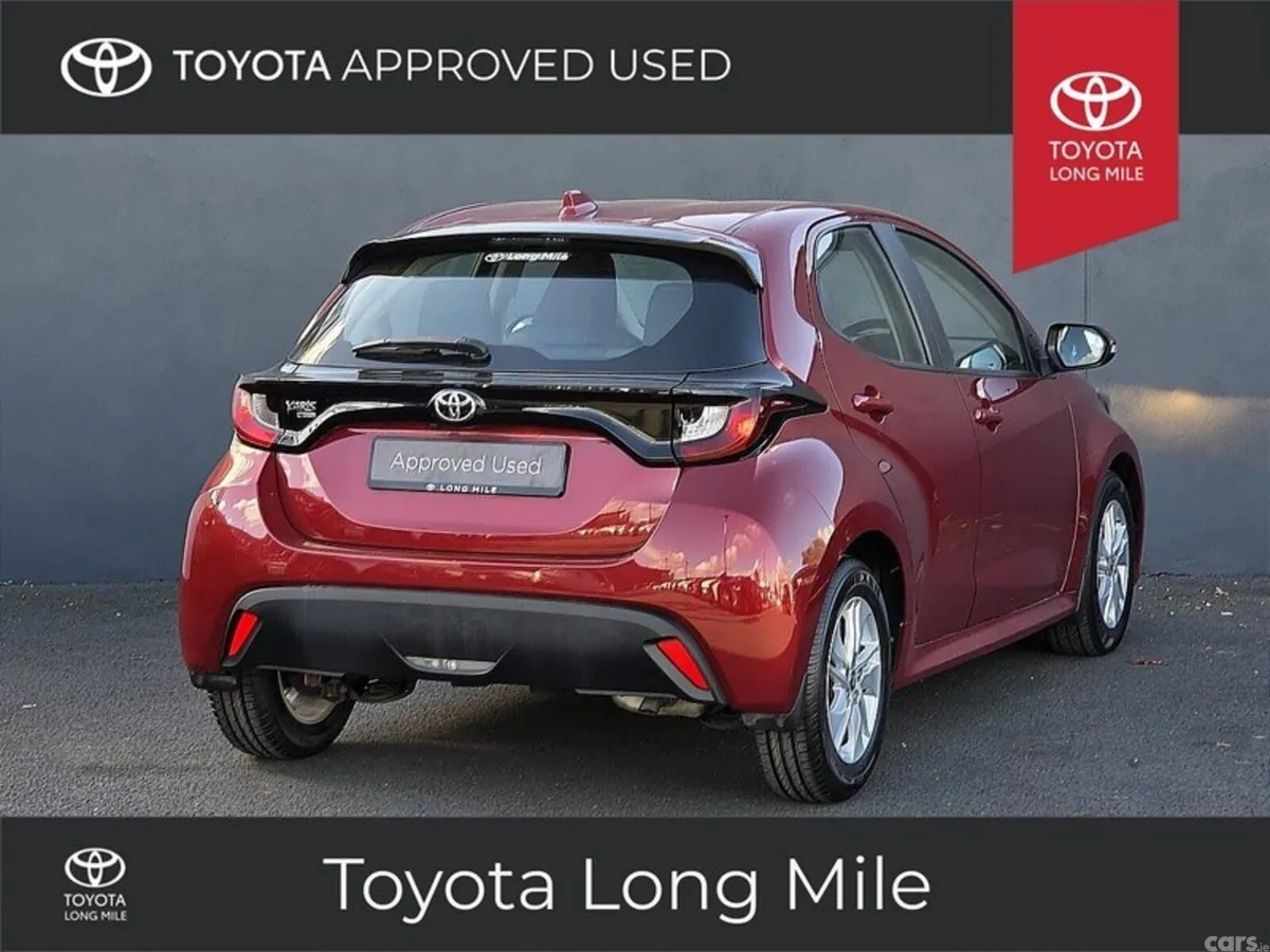 Toyota Yaris Hatchback, Petrol Hybrid, 2021, Red