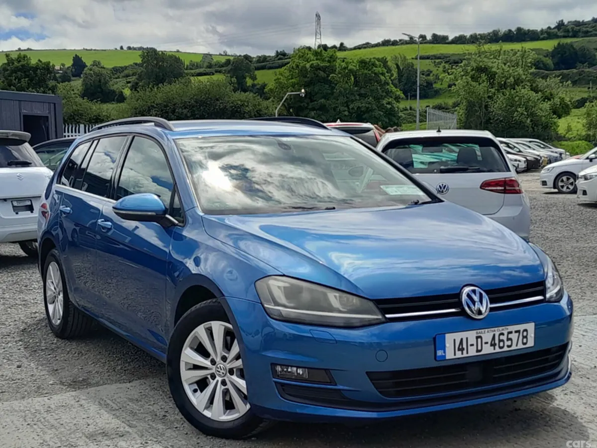 Volkswagen Golf Estate, Petrol, 2014, Blue
