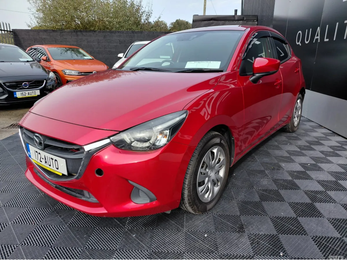 Mazda Demio Hatchback, Petrol, 2017, Red