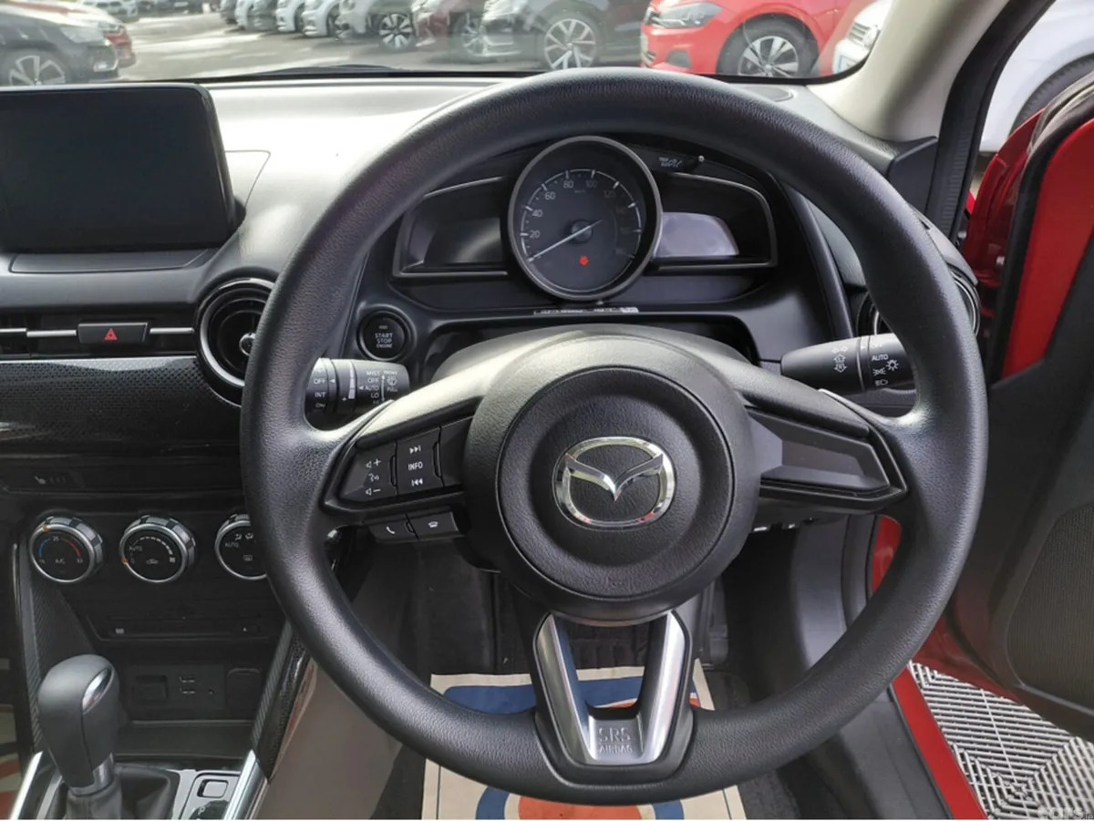 Mazda Demio Hatchback, Petrol, 2017, Red