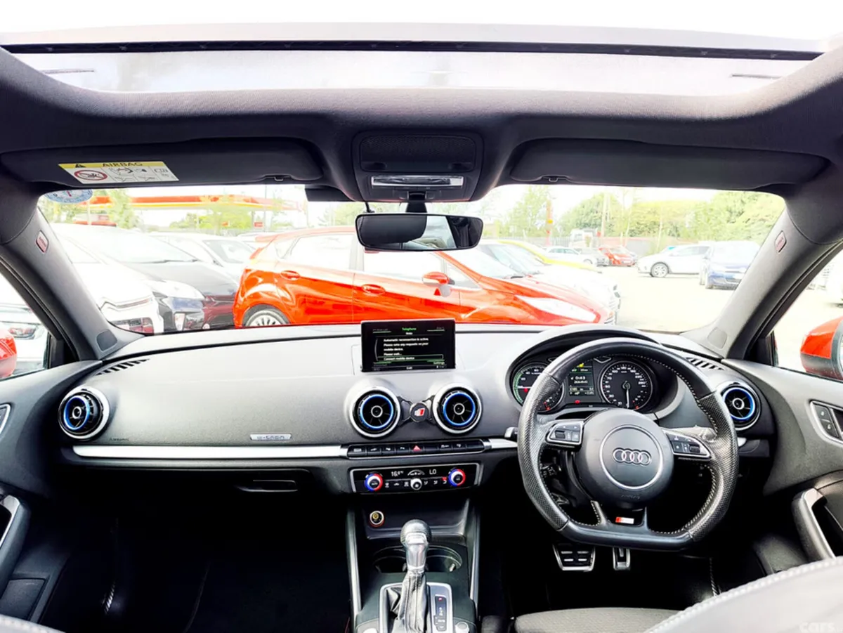 Audi A3 Hatchback, Petrol Plug-in Hybrid, 2015, Red