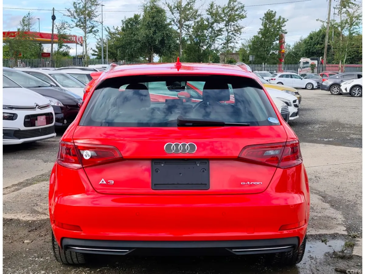 Audi A3 Hatchback, Petrol Plug-in Hybrid, 2015, Red