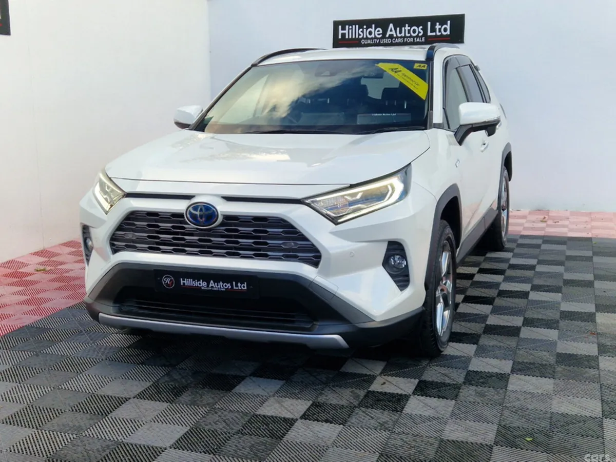 Toyota RAV4 SUV, Petrol Hybrid, 2019, White