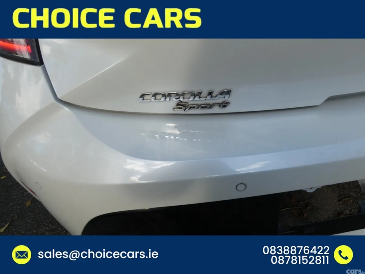 Toyota Corolla Hatchback, Petrol Hybrid, 2020, White