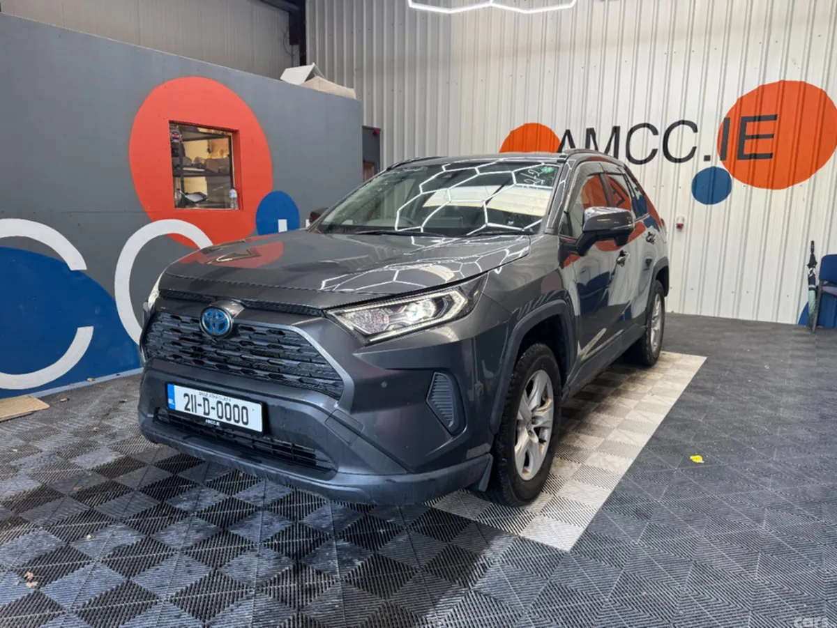 Toyota RAV4 SUV, Petrol Hybrid, 2021, Grey