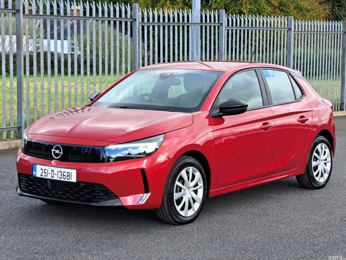 Opel Corsa Hatchback, Petrol, 2025, Red
