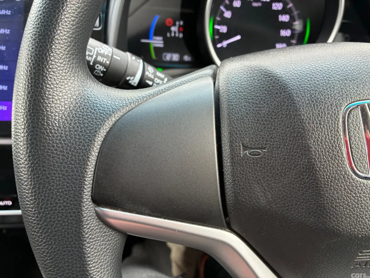 Honda Fit Hatchback, Petrol Hybrid, 2019, White
