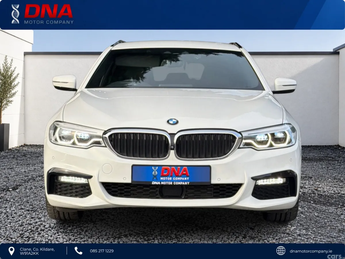 BMW 5-Series Estate, Diesel, 2018, White