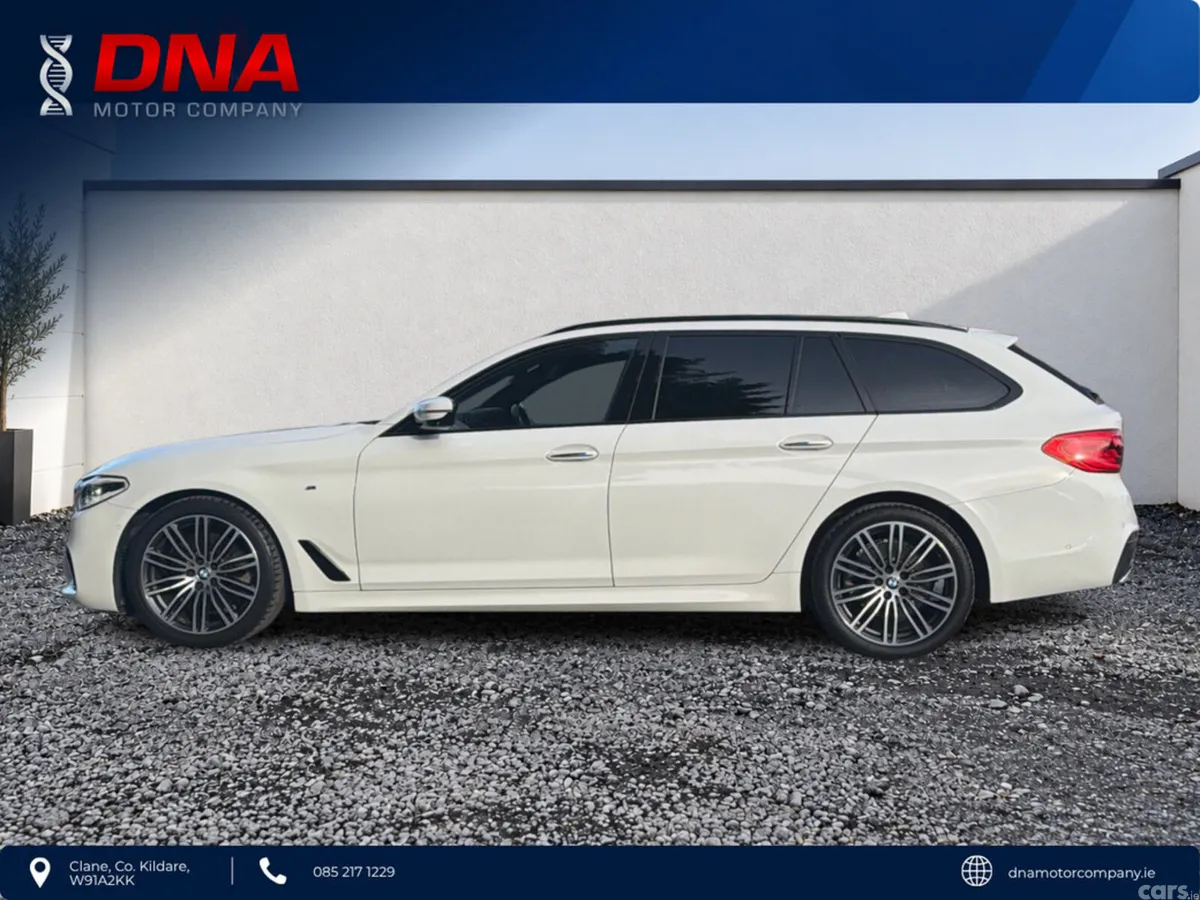 BMW 5-Series Estate, Diesel, 2018, White