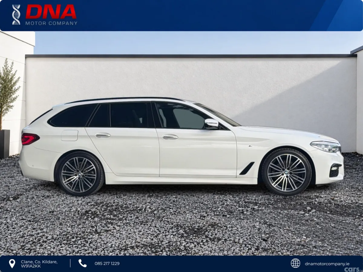 BMW 5-Series Estate, Diesel, 2018, White