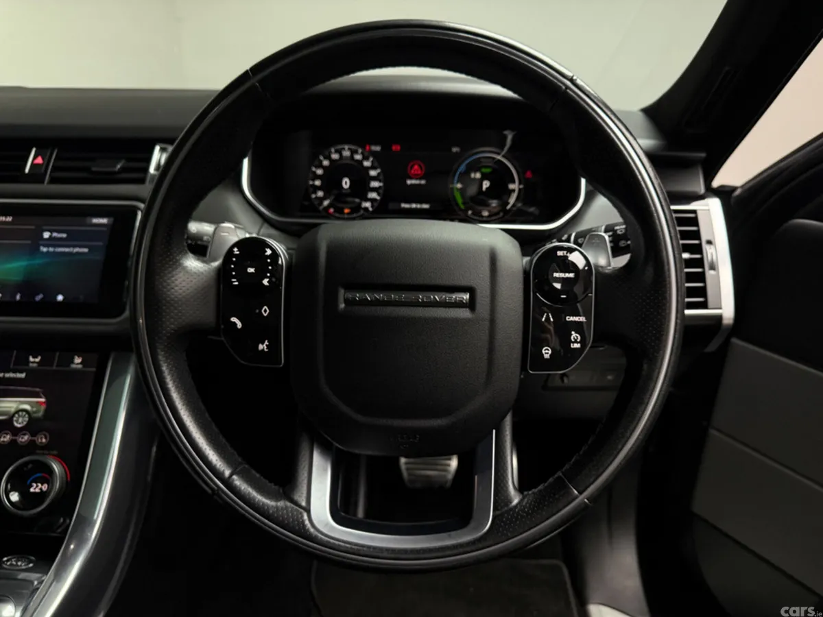 Land Rover Range Rover Sport SUV, Petrol Plug-in Hybrid, 2021, Black
