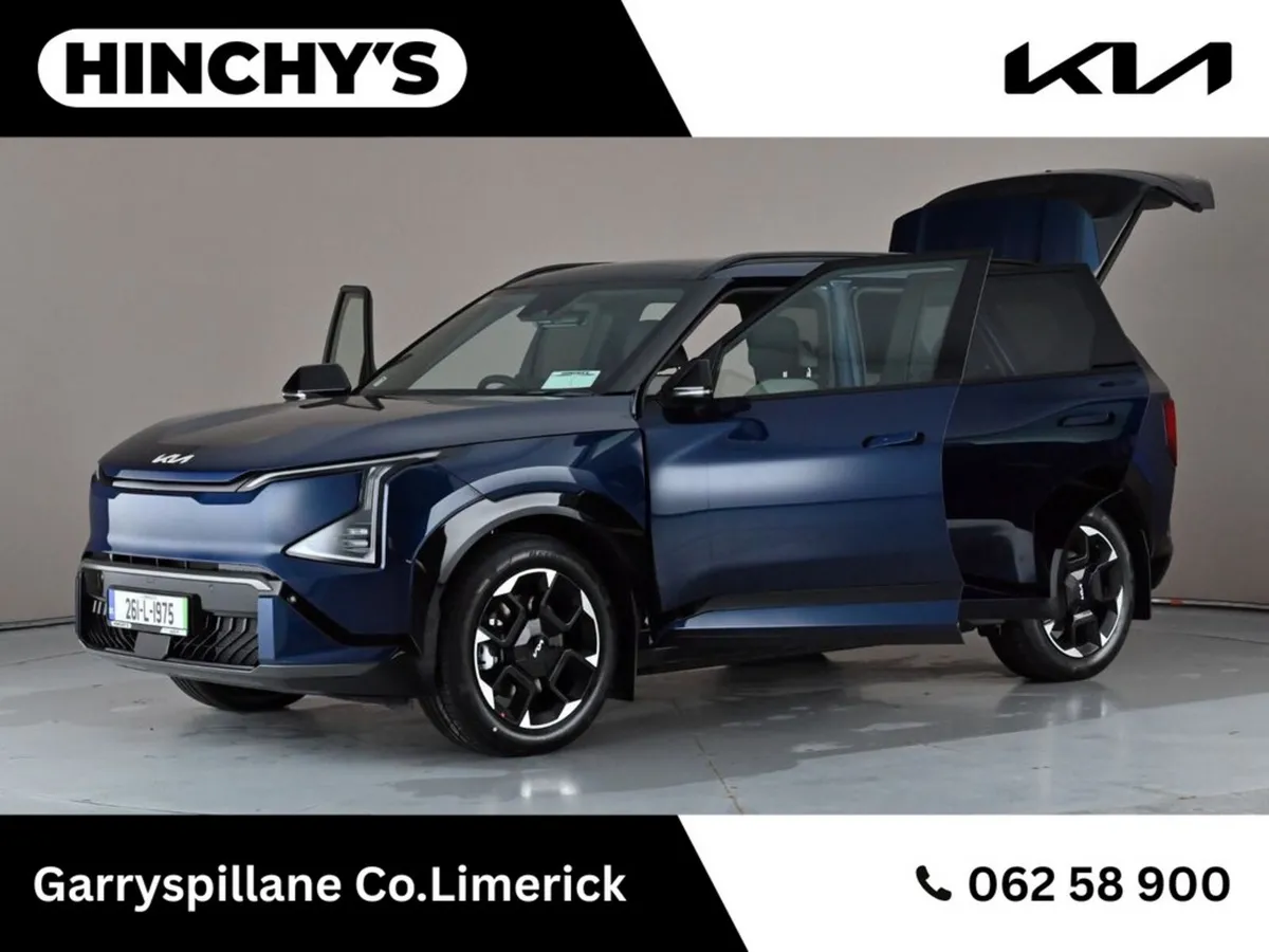 Kia EV5 SUV, Electric, 2026, Blue