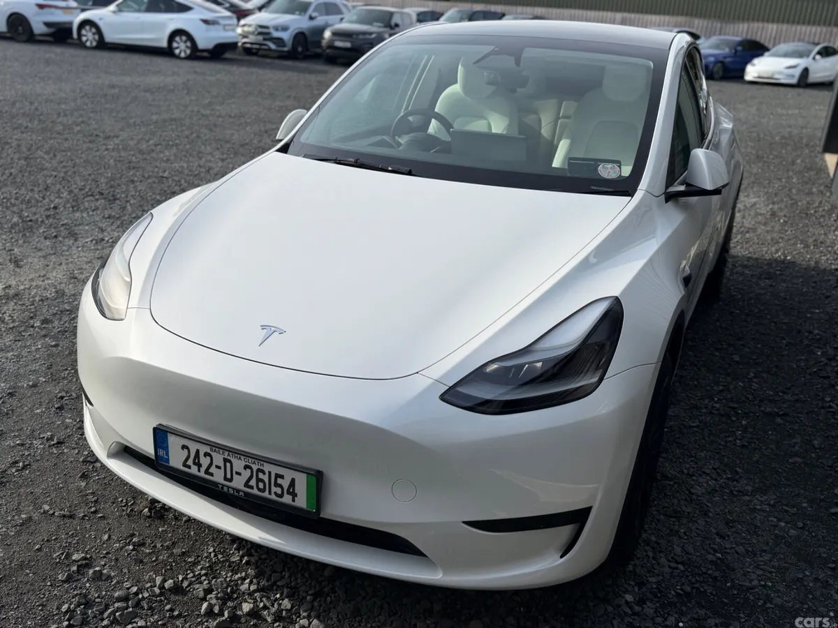 Tesla Model Y SUV, Electric, 2024, White