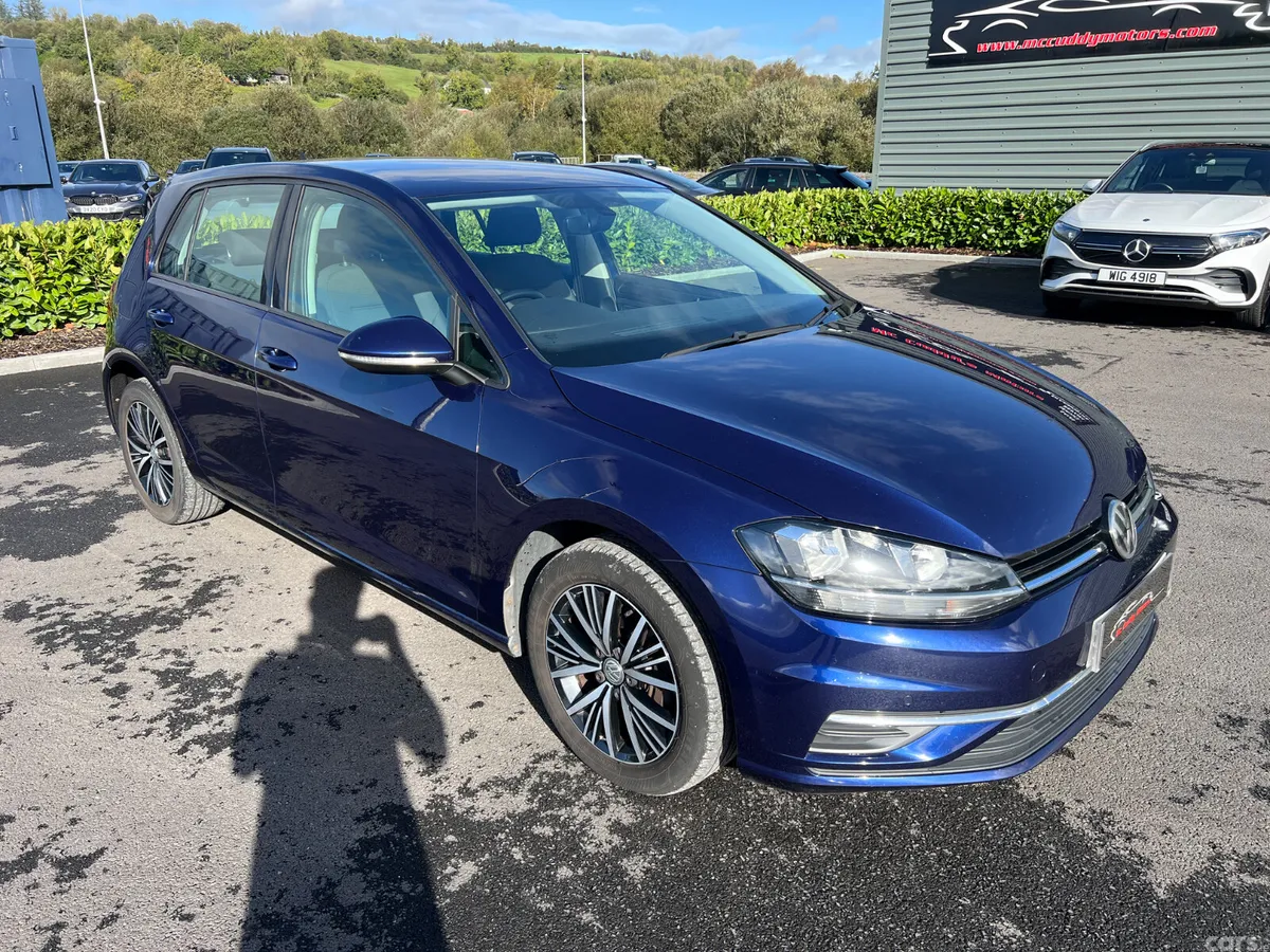 Volkswagen Golf Hatchback, Diesel, 2018, Blue