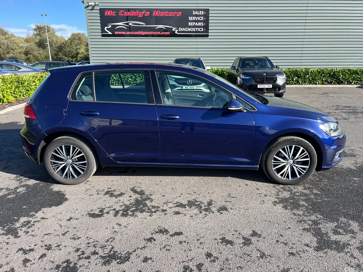 Volkswagen Golf Hatchback, Diesel, 2018, Blue