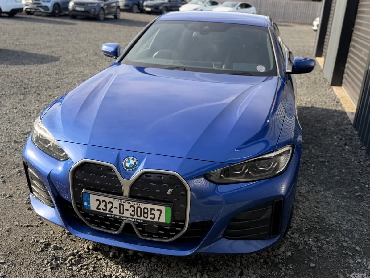 BMW i4 Hatchback, Electric, 2023, Blue