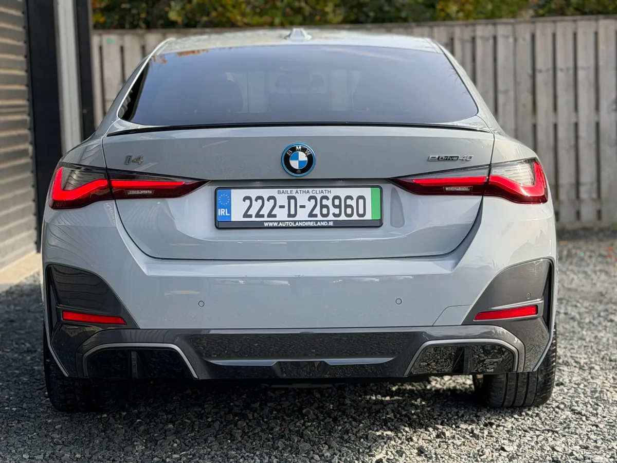 BMW i4 Hatchback, Electric, 2022, Grey