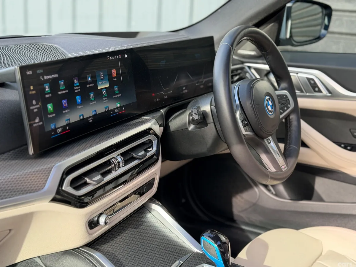 BMW i4 Hatchback, Electric, 2022, Grey
