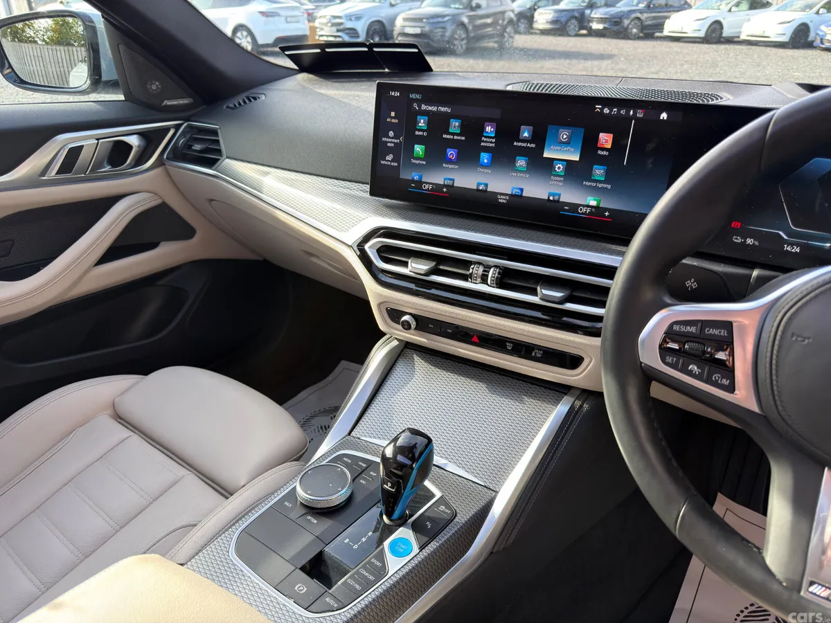 BMW i4 Hatchback, Electric, 2022, Grey