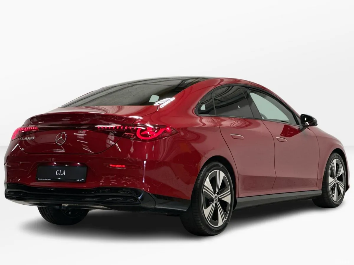 Mercedes-Benz CLA Saloon, Petrol Hybrid, 2026, Red