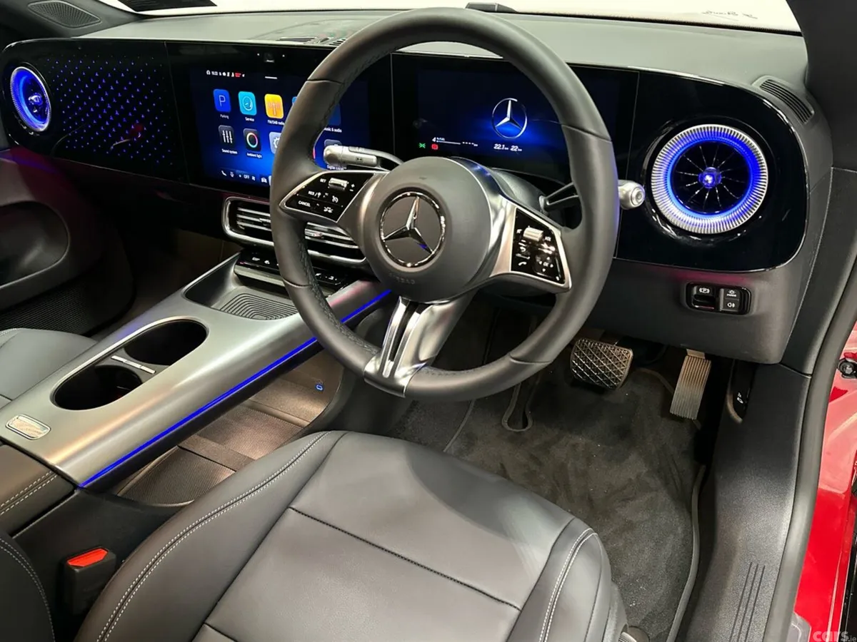 Mercedes-Benz CLA Saloon, Petrol Hybrid, 2026, Red