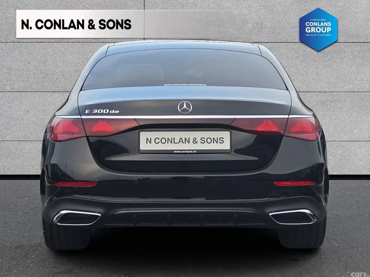 Mercedes-Benz E-Class Saloon, Diesel Plug-in Hybrid, 2026, Black