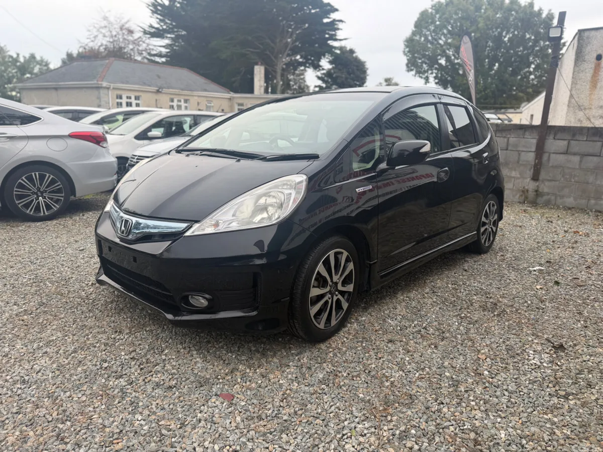 Honda Fit Hatchback, Petrol Hybrid, 2013, Black