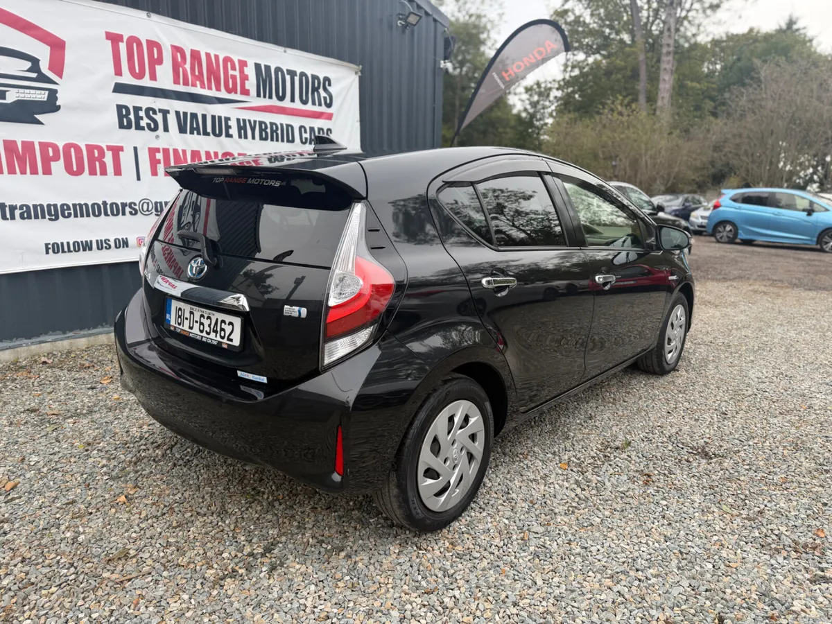 Toyota Aqua Hatchback, Petrol Hybrid, 2018, Black