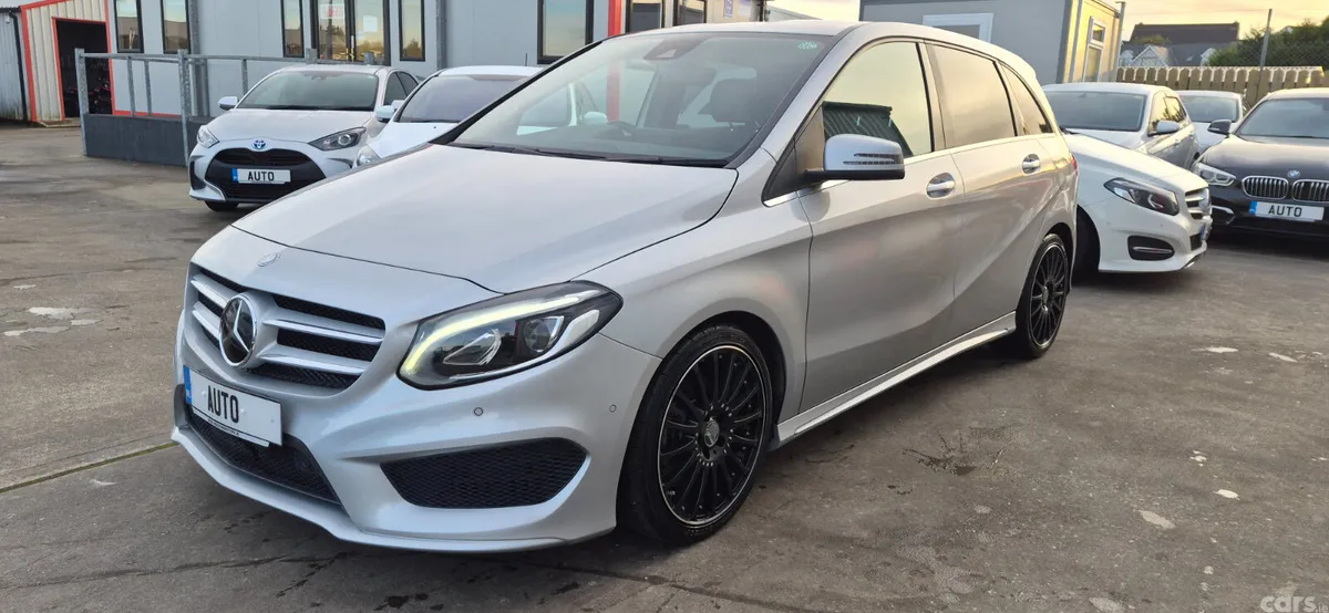 Mercedes-Benz B-Class MPV, Petrol, 2015, Silver