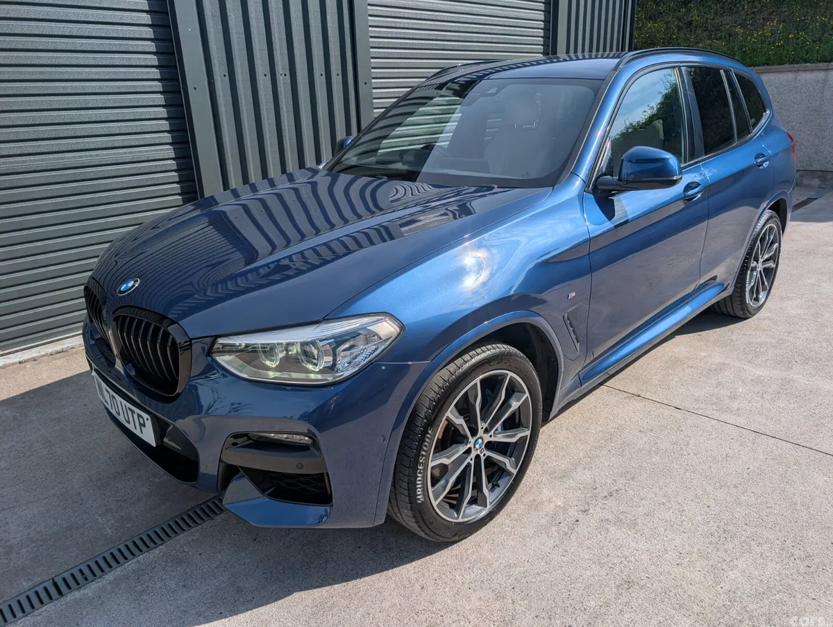 BMW X3 SUV, Diesel Hybrid, 2020, Blue