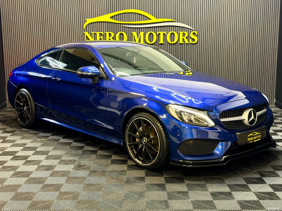 Mercedes-Benz C-Class Coupe, Diesel, 2017, Blue