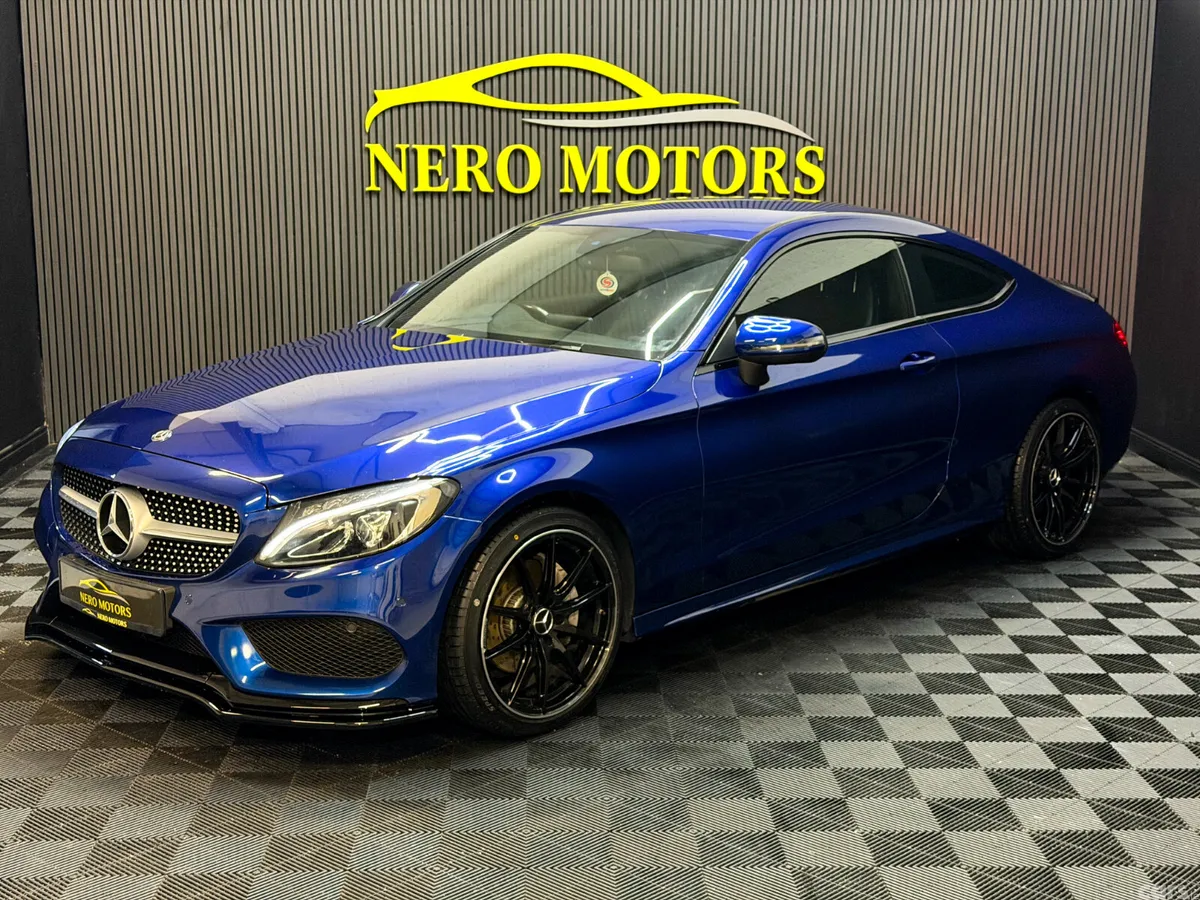 Mercedes-Benz C-Class Coupe, Diesel, 2017, Blue