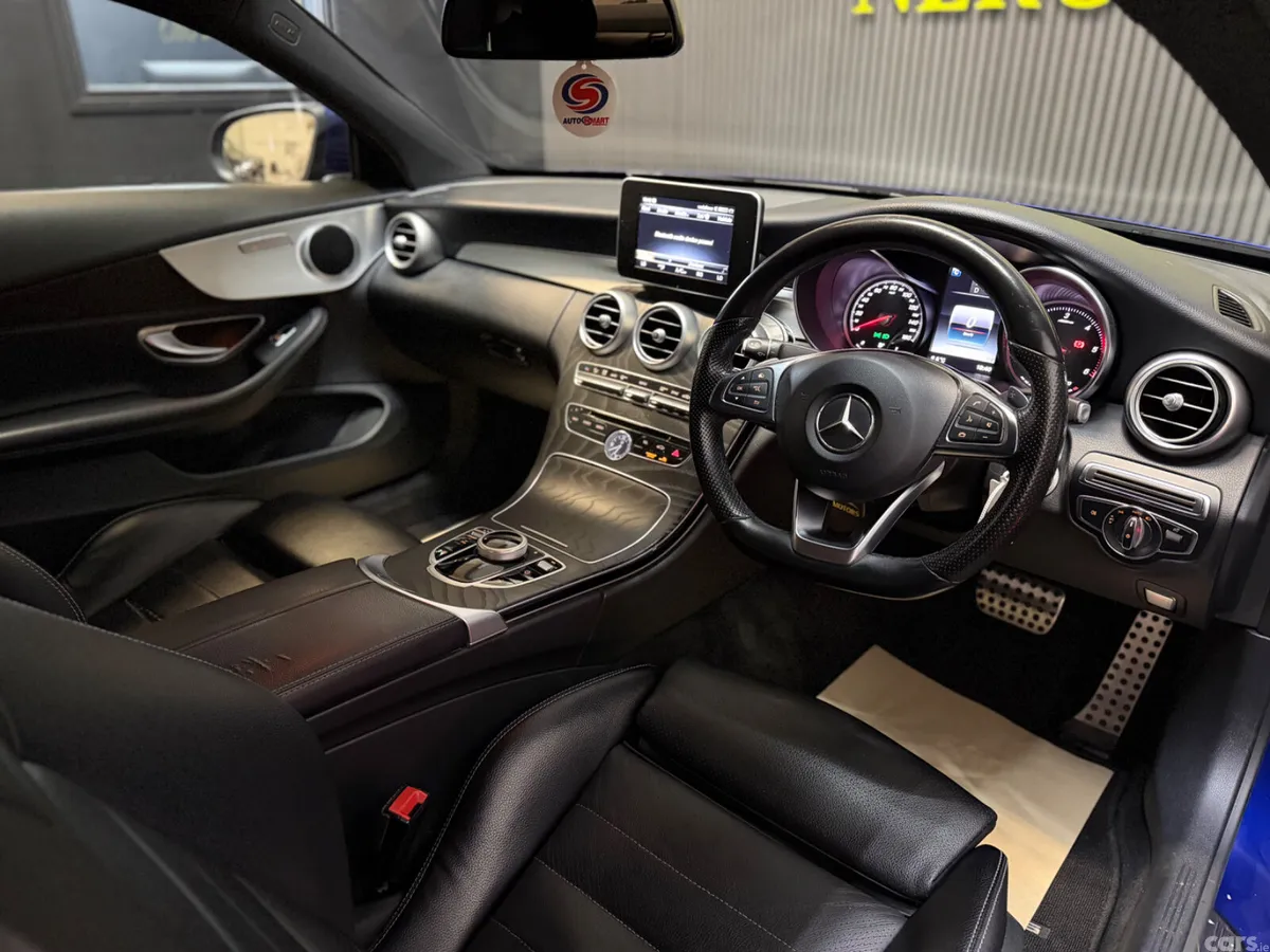 Mercedes-Benz C-Class Coupe, Diesel, 2017, Blue