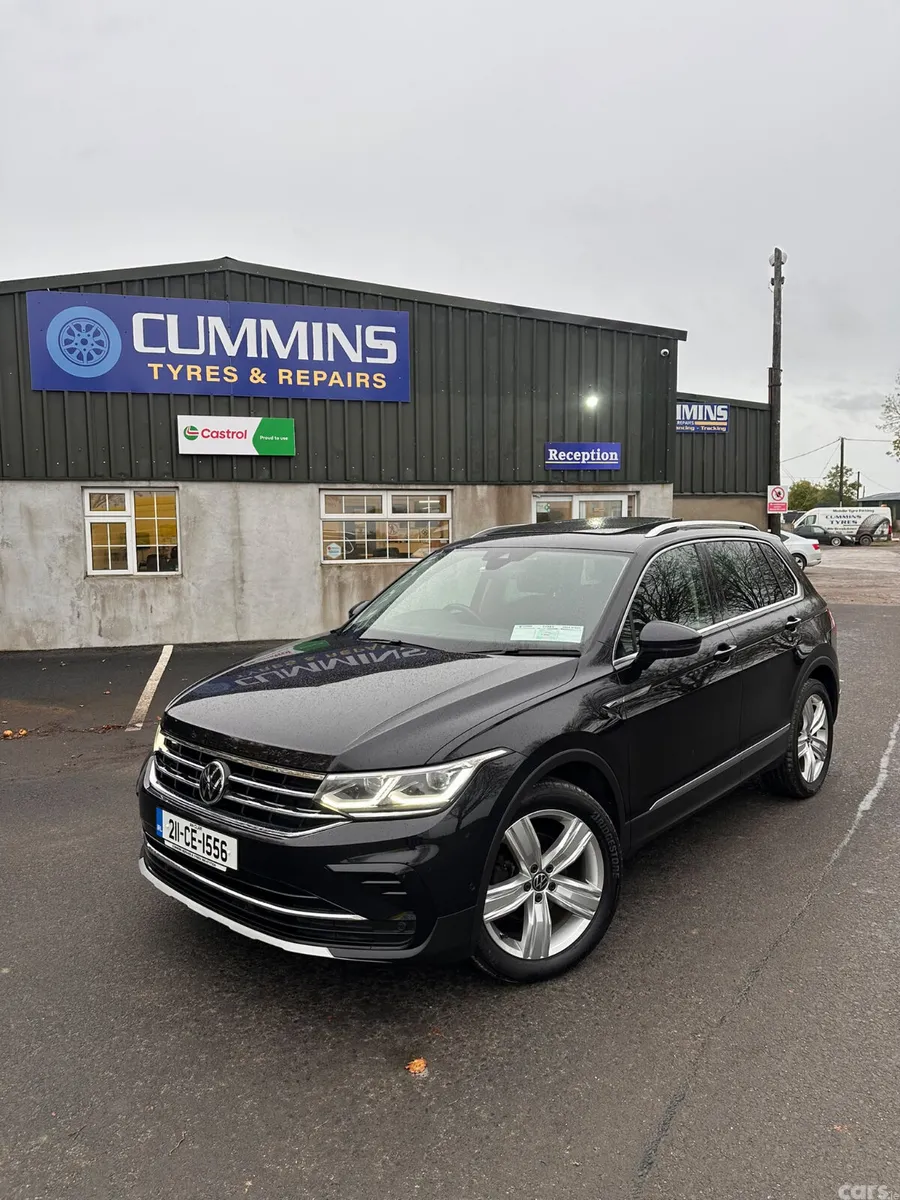Volkswagen Tiguan SUV, Diesel, 2021, Black