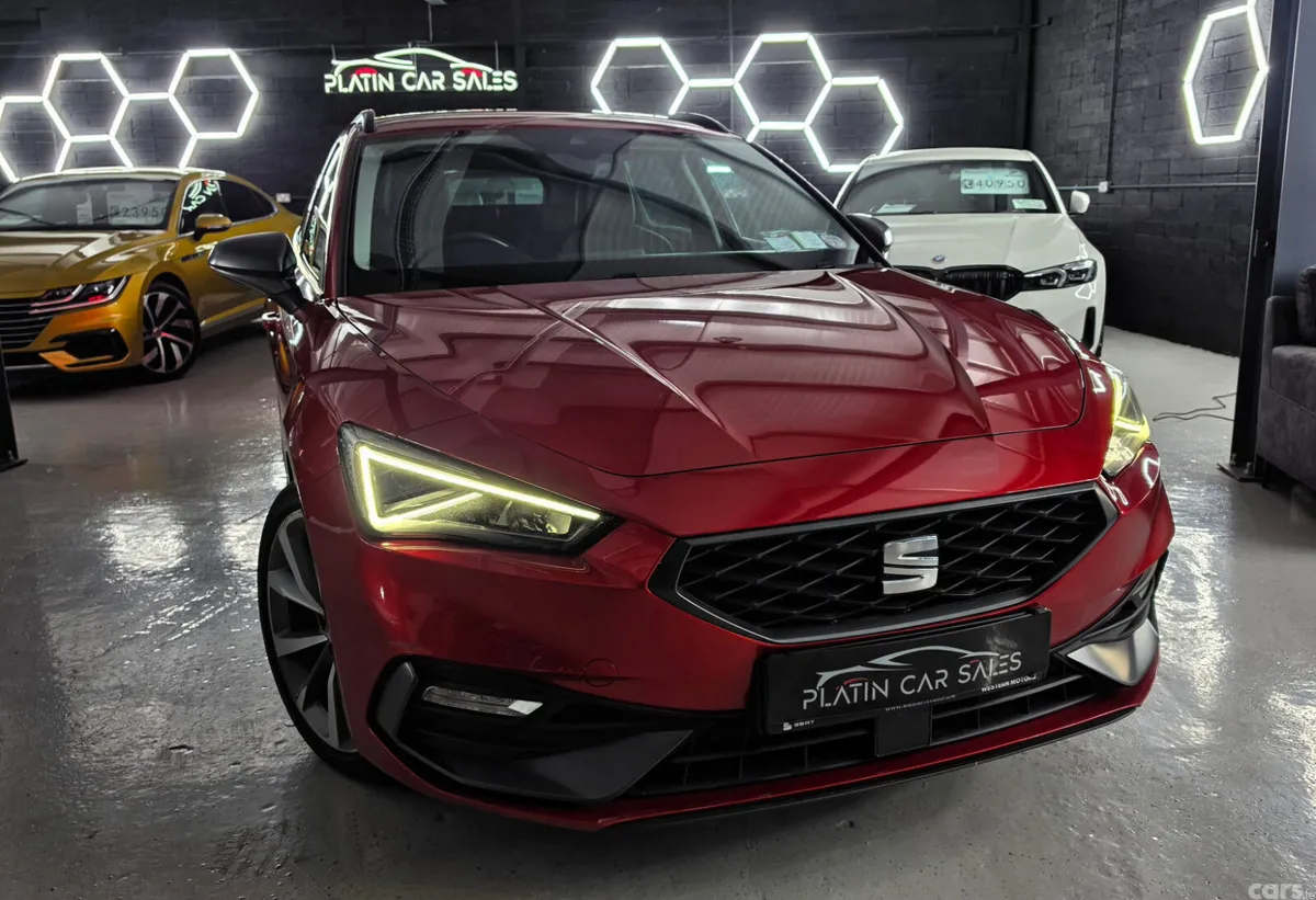 SEAT Leon Estate, Diesel, 2021, Red