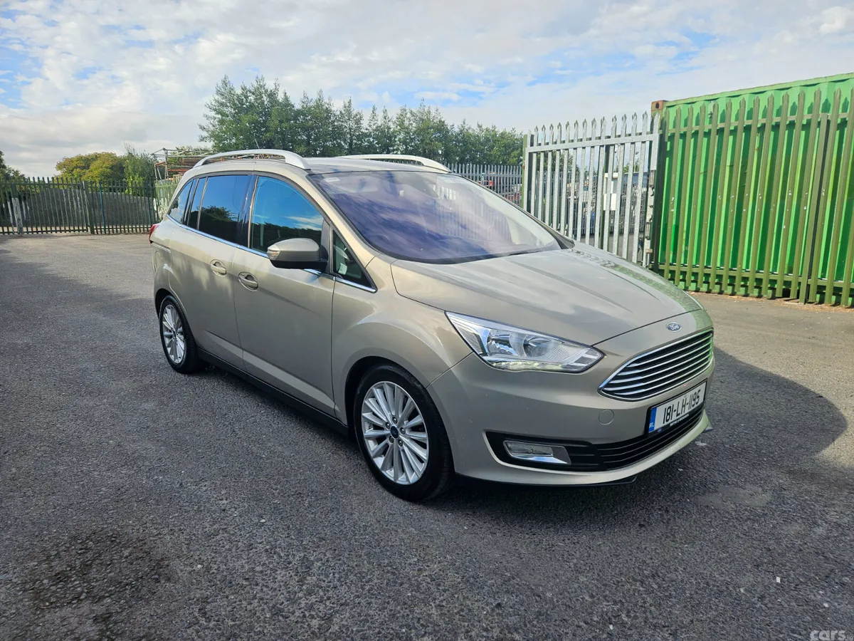 Ford Grand C-Max MPV, Petrol, 2018, Grey