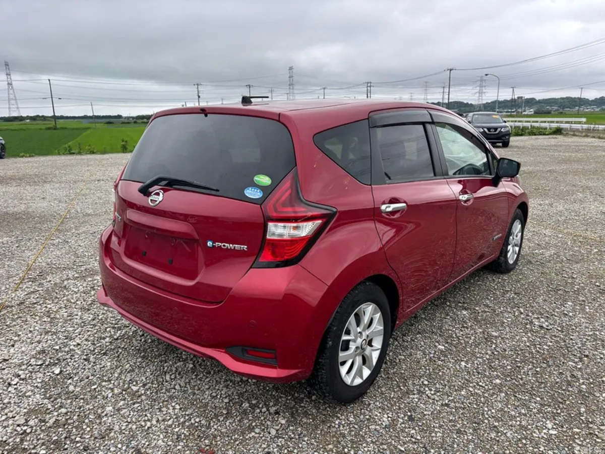 Nissan Note Hatchback, Petrol Hybrid, 2020, Red